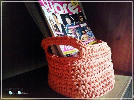 Cesto de trapillo XIX