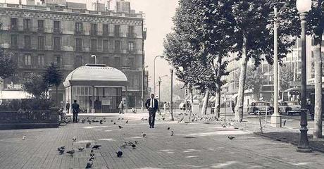 foto antigua metro barcelona