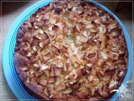 Bizcocho con manzana