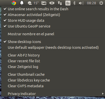 Selección 428 Mejora tu privacidad en Ubuntu con Privacy Indicator