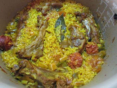 ARROZ CON COSTILLAS ADOBADAS FUSSIONCOOK