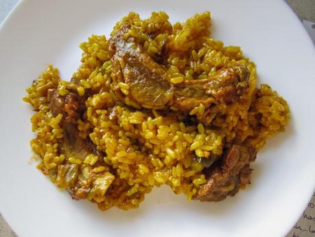 ARROZ CON COSTILLAS ADOBADAS FUSSIONCOOK