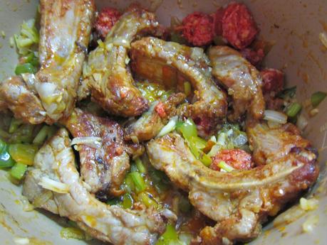 ARROZ CON COSTILLAS ADOBADAS FUSSIONCOOK