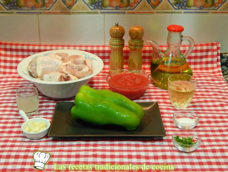 Receta de pollo a la Bilbaína