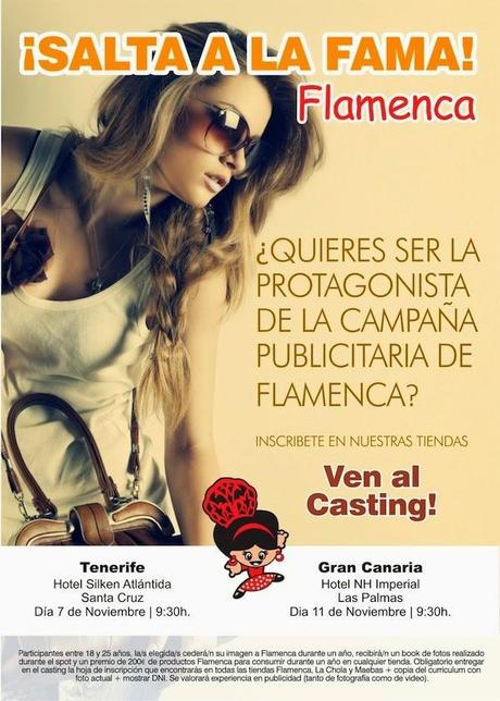¡Sé la nueva imagen de Flamenca!
