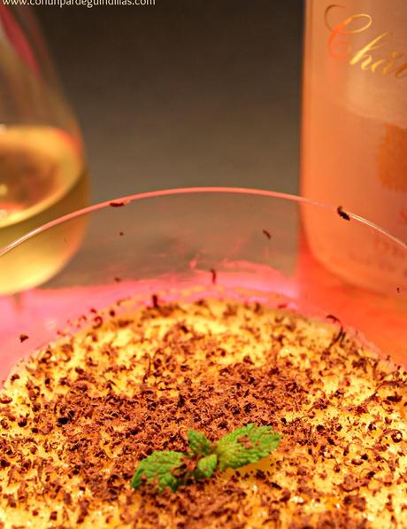 Mousse helada de naranja de Julia Child