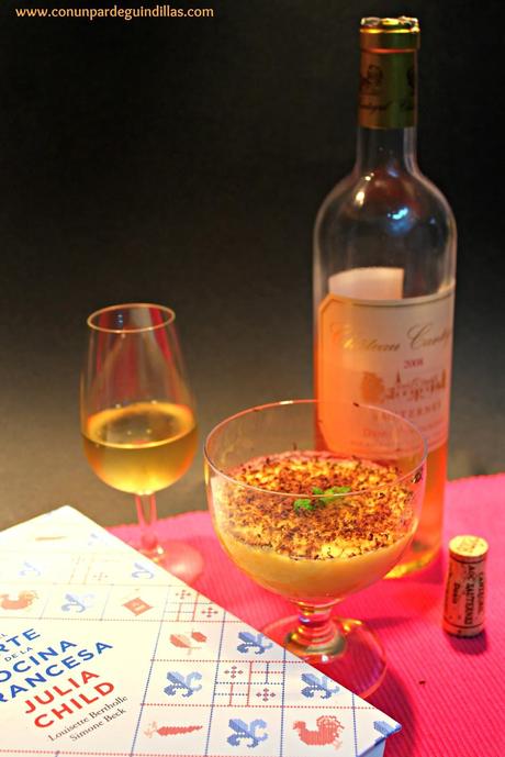 Mousse helada de naranja de Julia Child