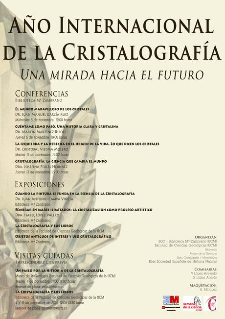 La cristalografía en la semana de la ciencia