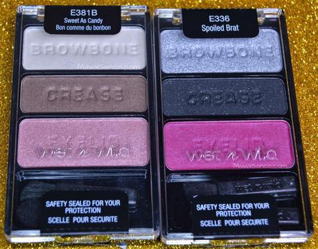 Sweet As Candy - Spolied Brat  Color Icon Eyeshadow Trío L.A Street Style Wet N Wild