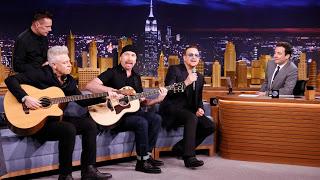 U2 actuarán cinco noches seguidas en el programa de Jimmy Fallon
