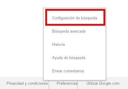 Como personalizar el buscador de Google y otros consejos