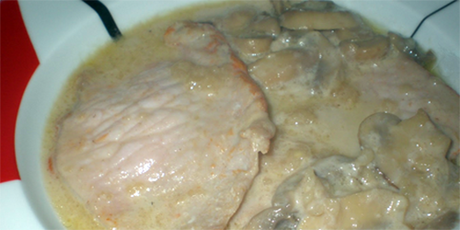 receta Cerdo a la leche