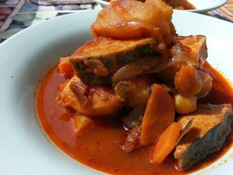 Marmitako de pescado vegetal Vegesan