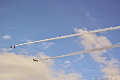 Exhibición aérea en IRUMA AIR BASE