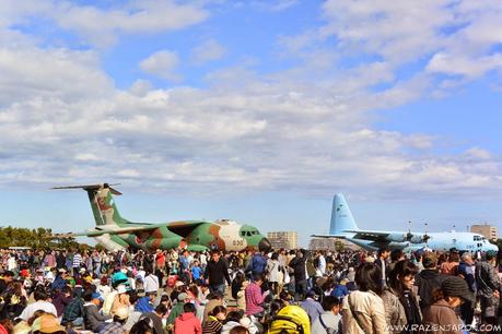 Exhibición aérea en IRUMA AIR BASE