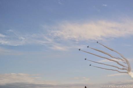 Exhibición aérea en IRUMA AIR BASE