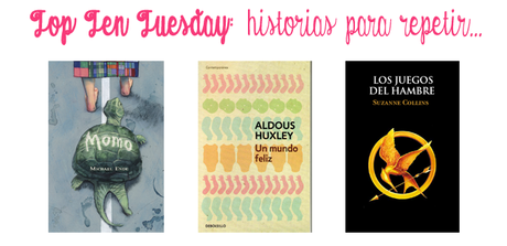 Top Ten Tuesday (48): Libros que me gustaría releer