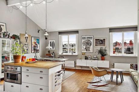 Un apartamento lleno de tendencias