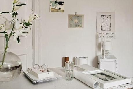 Mini apartamento... blanco y femenino