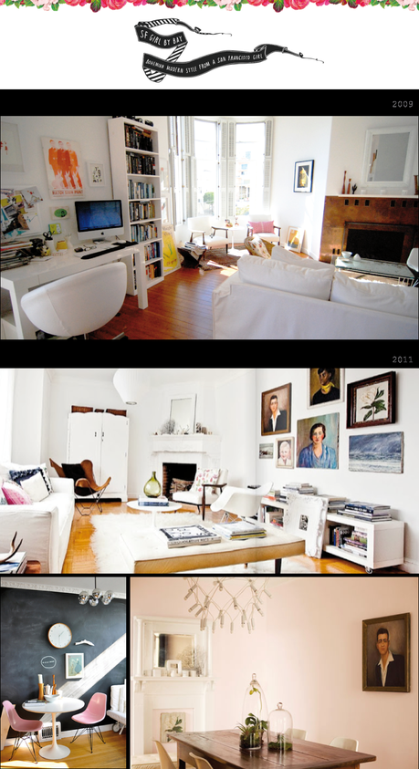 BLOGGERS ANTES Y DESPUES . CASA SFGIRLBYBAY