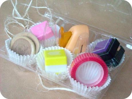 DIY #empaquetandobonito con una huevera