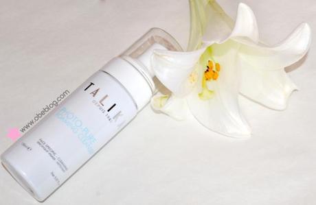 Nueva espuma limpiadora en mi Rutina Facial Photo_Pure_Foaming_Cleanser_TALIKA_ObeBlog_01