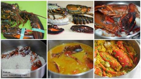 Arroz con bogavante. Receta sencilla