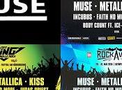 Muse, Metallica, Kiss Faith More, juntos festivales europeos