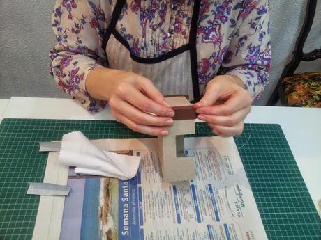 Taller de cartonnage en Balmaseda. Taller de cartonnage en Balmaseda.