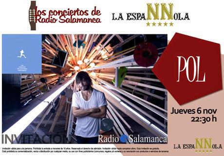 POL REGALA TEMA Y ESTE JUEVES EN CONCIERTO EN SALAMANCA
