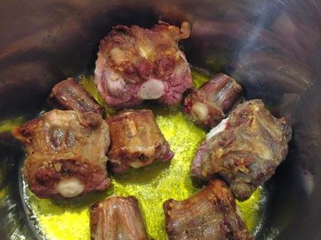 Rabo de toro estofado.
