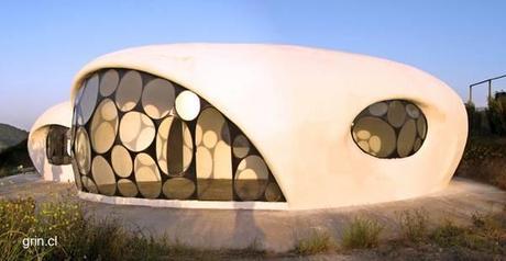 Casa de lineas curvas diseño orgánico en Maitencillo, Chile