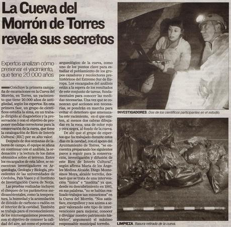 El G.E.V. y la prensa (de nuevo en el periódico)