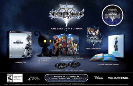 Kingdom Hearts HD 2.5 ReMIX deja ver su edición coleccionista Kingdom Hearts 2.5