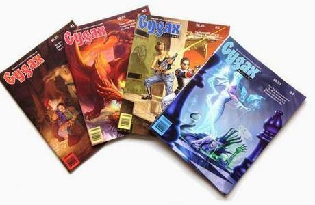 Votando la mejor portada de la Gygax Magazine