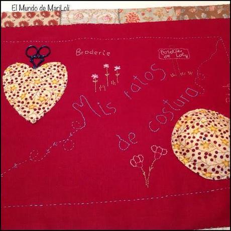 Tapete para costura y un nuevo alfiletero. Creativa Madrid 2014