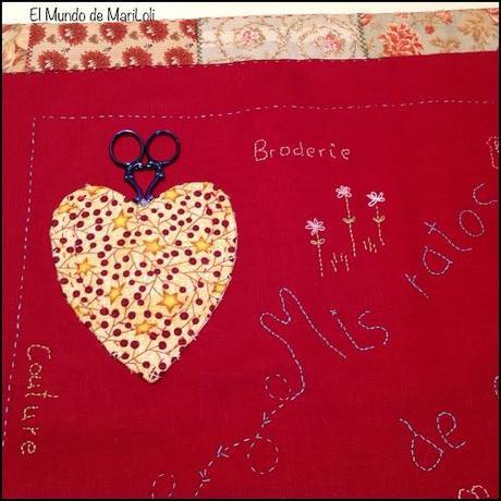 Tapete para costura y un nuevo alfiletero. Creativa Madrid 2014