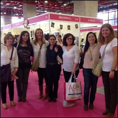 Tapete para costura y un nuevo alfiletero. Creativa Madrid 2014