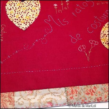 Tapete para costura y un nuevo alfiletero. Creativa Madrid 2014