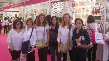 Tapete para costura y un nuevo alfiletero. Creativa Madrid 2014