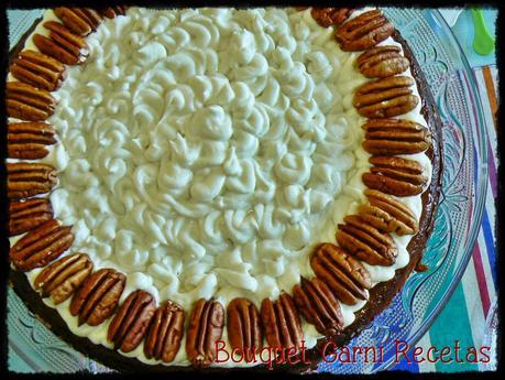 Pudding de calabaza y especias (con cobertura de queso crema americano y nueces Pecan) Pudding de calabaza y especias (con cobertura de queso crema americano y nueces Pecan)