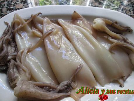 CHIPIRONES EN SU TINTA