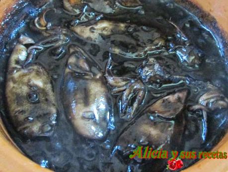 CHIPIRONES EN SU TINTA