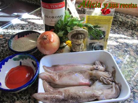 CHIPIRONES EN SU TINTA