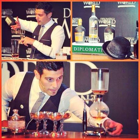 Exquisita final by @RonDiplomatico - #DiplomaticoWorlDTournament 🍸Un delirio para los sentidos ver See: http://ift.tt/1ppU3g1 OR Link in Bio 👆💖 @Piazzacom #lifestyle #cocktails #Gastronomy #Driks @Bowtieblue