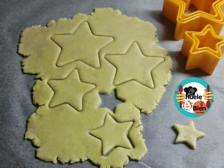 Árbol de navidad con galletas