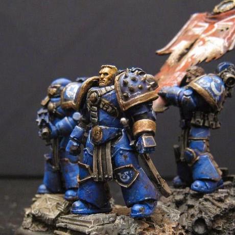 De ilustración a figuras:Mark of Calth,por Edd Ralph