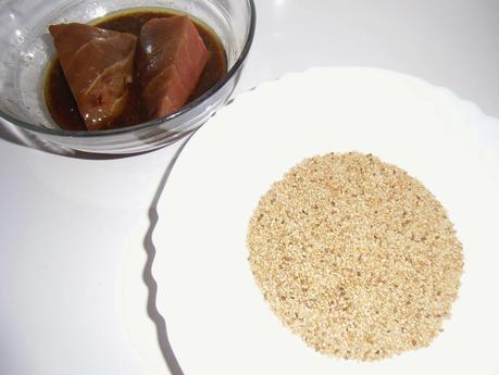 Tataki de atún rojo