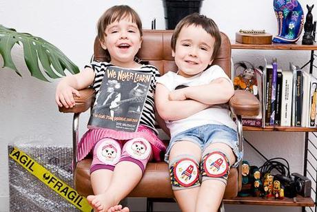 Crazy Zebra, rodilleras y parches originales para niños_Blogmodabebe