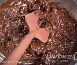 Como atemperar el chocolate de Burruezo congelados